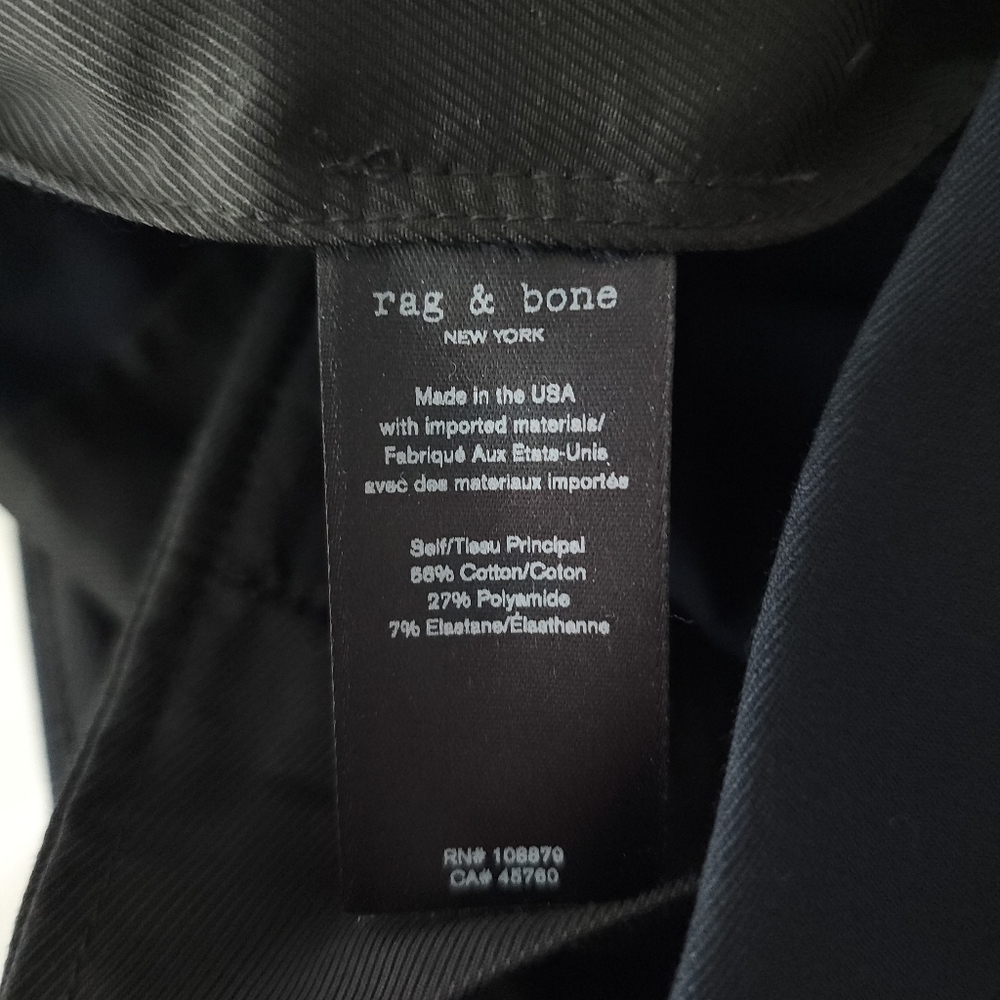 Rag & Bone Layla Ankle Equestrian Stretch Pant in Salute - Picture 5 of 8